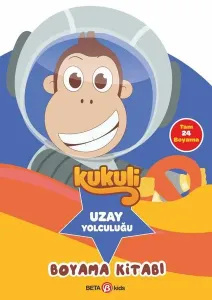 Kukuli-  Uzay Yolculuğu Boyama Kitabı