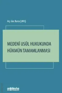 Medeni Usul Hukukunda Hükmün Tamamlanması