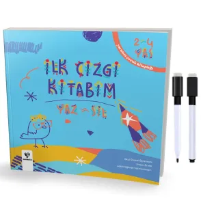 İlk Çizgi Kitabım - Yaz Sil Kalem