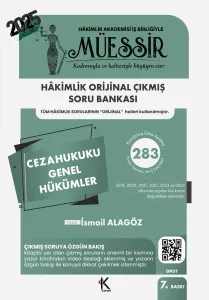MÜESSİR Ceza Hukuku Genel Hükümler Soru Bankası