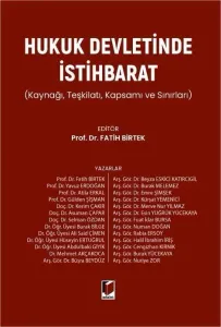 Hukuk Devletinde İstihbarat