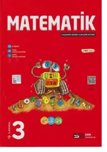 SBM Yayınları 3. Sınıf Matematik Kazanım Odaklı Çalışma Kitabı SBM