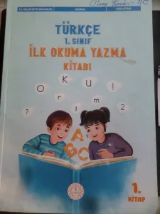 1. Sınıf Türkçe İlk Okuma Yazma Kitabı 1. Kitap