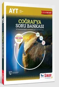 Sınav AYT Coğrafya Soru Bankası 2021-YENİ