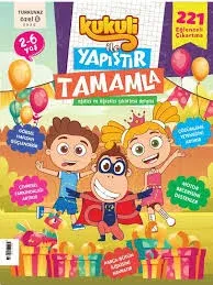 Kukuli ile Yapıştır Tamamla Sayı 8