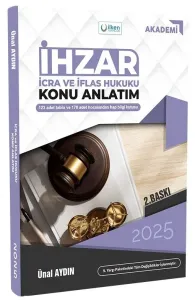 İHZAR İcra ve İflas Hukuku Konu Anlatım