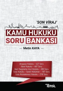 Kamu Hukuku Soru Bankası 'Son Viraj'