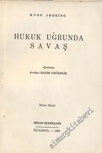 Hukuk Uğrunda Savaş -