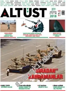 Altüst Dergisi - Dosya: Sıradan Kahramanlar - Sayı: 27      Ağustos - Eylül