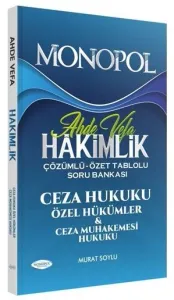 Ahde Vefa Ceza Hukuku Özel Hükümler Soru Bankası Çözümlü