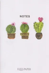 Elas Paper Not Defteri-Kaktüs Notes