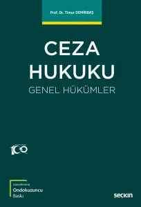 Ceza Hukuku Genel Hükümler