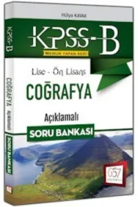 KPSS-B Lise Ön Lisans Coğrafya Açıklamalı Soru Bankası
