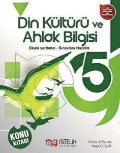 Nitelik Yayınları 5. Sınıf Din Kültürü ve Ahlak Bilgisi Konu Kitabı Nitelik