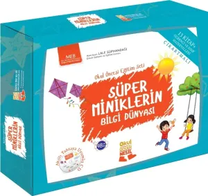 Süper Miniklerin Bilgi Dünyası 13 Kitap + Öğrenci ve Sınıf materyalleri | Okul Öncesi Eğitim Seti