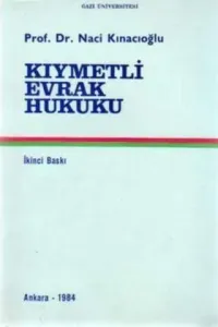 Kıymetli Evrak Hukuku