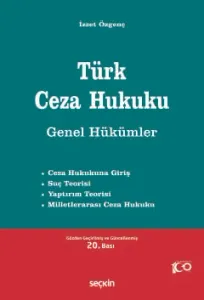 Türk Ceza Hukuku Genel Hükümler