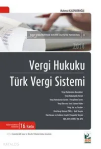 Vergi Hukuku  Türk Vergi Sistemi