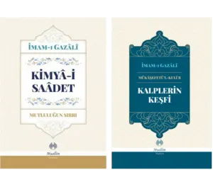 İmam Gazali Kimya-i Saadet ve Kalplerin Keşfi Ciltli (2 Kitap)