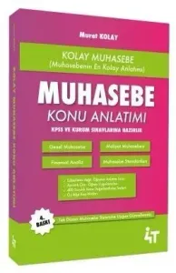 4T Yayınları KPSS A Grubu Kolay Muhasebe Konu Anlatımı