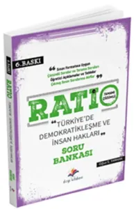 Dizgi Kitap Yayınları RATİO Türkiye de Demokratikleşme ve İnsan Hakları Soru Bankası Çözümlü