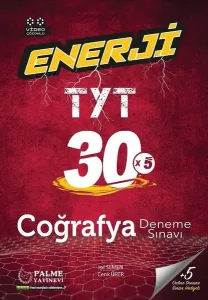 Palme Yayınları TYT Coğrafya Enerji 30 Deneme Sınavı