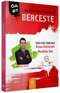 Berceste Akademi 2025 ÖABT MEB-AGS Türk Dili Edebiyatı Öğretmenliği Eski-Yeni Türk Dili Konu Anlatımı