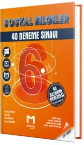 Mozaik Yayınları 6. Sınıf Sosyal Bilgiler 40 lı Deneme