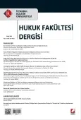 İstanbul Kültür Üniversitesi Hukuk Fakültesi Dergisi Cilt:12 – Sayı:1 Ocak 2013 1