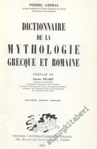 Dictionnaire de la Mythologie Grecque et Romaine -        1958