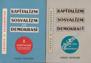Kapitalizm Sosyalizm ve Demokrasi 2 Cilt TAKIM -        1966