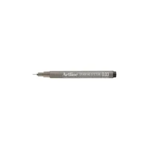 Artline Drawing System Çizim Kalemi 0.03 Siyah