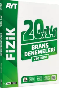 VİP Fizik AYT Fizik  20x14 Deneme 2026