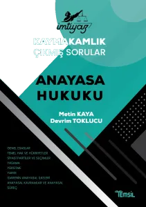 Anayasa Hukuku Kaymakamlık Çıkmış Sorular