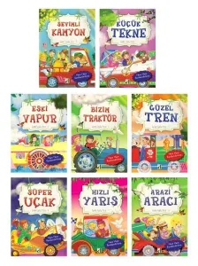 Sevimli Taşıtlar - 8 Kitap Takım