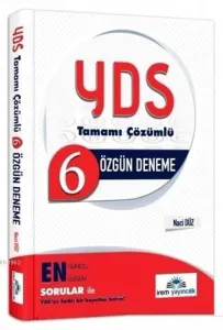 YDS Tamamı Çözümlü 6 Özgün Deneme