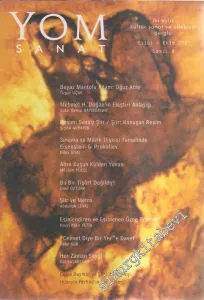 Yom Sanat: İki Aylık Kültür Sanat ve Edebiyat Dergisi  - 8      Eylül - Ekim