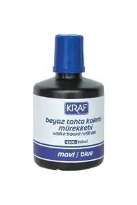 KRAF BEYAZ TAHTA KALEM MÜREKKEBİ 100ml 450G MAVİ