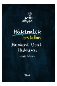 Hakimlik Ders Notları Medeni Usul Hukuku