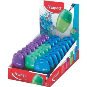Maped Öğrenci Kalemtıraşı Shaker Tekli Yeşil Renk