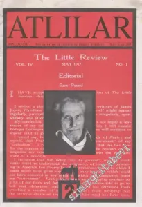 Atlılar Bağımsız Edebiyat Dergisi - Dosya: The Little Review - Sayı: 2    2  Mart - Nisan