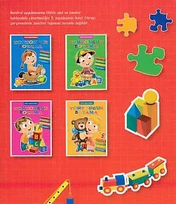 Tontoncuk Boyama Seti - Nokta Birleştirmeli (4 Kitap)