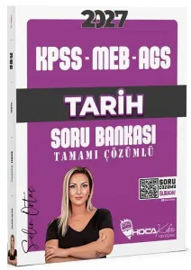Hoca Kafası Yayınları 2027 KPSS MEB-AGS Tarih Soru Bankası Çözümlü