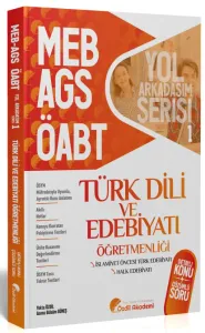 Özdil Akademi ÖABT MEB-AGS Türk Dili ve Edebiyatı 1. Kitap İslamiyet Öncesi Türk Tarihi ve Halk Edebiyatı Konu Anlatımlı Soru Bankası