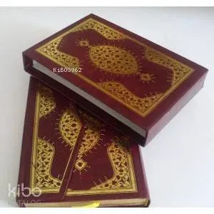 Kur'an-ı Kerim, (Hafız Boy,  5 Renk, Kutulu, Yaldızlı, Tezhibli)