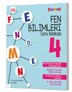 Fenomen Okul 4. Sınıf Fen Bilimleri Fenomen Soru Bankası