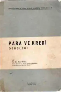 Para ve Kredi Dersleri