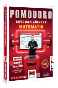 Yargı Yayınları Pomodoro Sıfırdan Zirveye Matematik Canlı Ders Kitabı