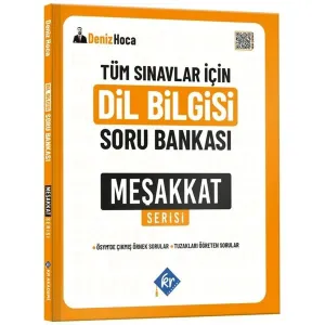 Deniz Hoca Tüm Sınavlar İçin Meşakkat Serisi Dil Bilgisi Soru Bankası