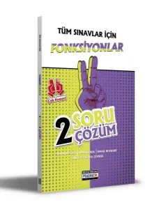 Fonksiyonlar 2 Soru 2 Çözüm